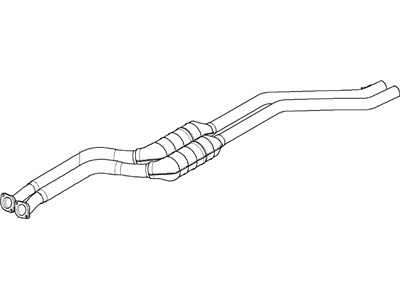 BMW 18-10-7-503-767 Front Silencer