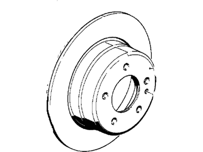 BMW 34-21-6-755-407 Brake Disc