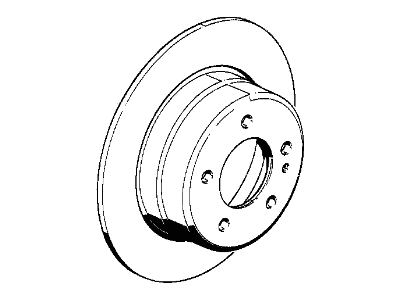 BMW 34-21-1-165-257 Brake Disc