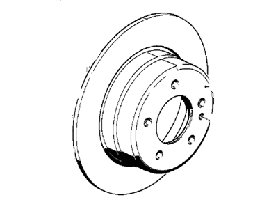 BMW 34-21-6-755-408 Brake Disc