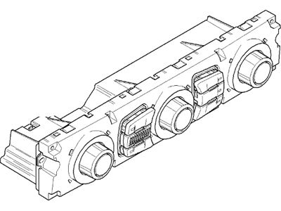 BMW 64-11-6-942-685 Control Unit, Automatic Air Conditioner., High