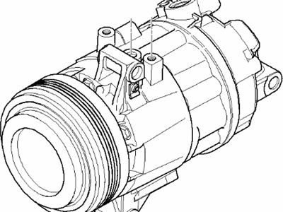 BMW 64-50-9-182-800 Air Conditioning Compressor