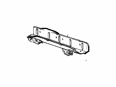 BMW 41-11-1-948-093 Cross Member Rear Axle Carrier