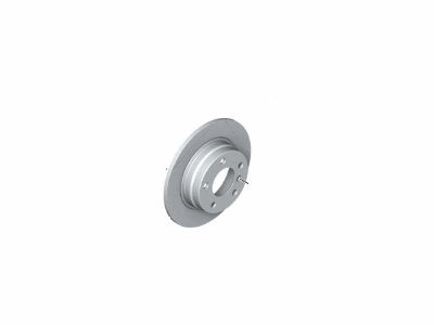 BMW 34-21-6-855-004 Brake Disc, Ventilated