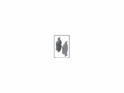 BMW 34-11-2-283-865 Disc Brake Pad Repair Kit