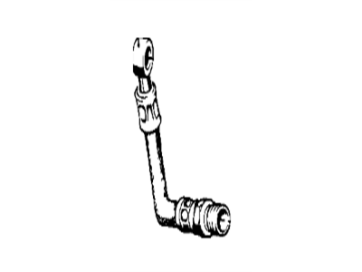 BMW 16-12-1-118-886 Fuel Pipe