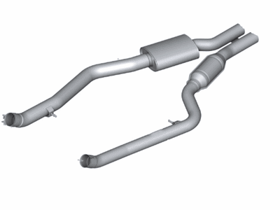 BMW 18-30-7-580-717 Centre Muffler