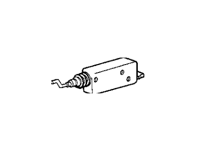 BMW 67-11-6-987-627 Filler Flap Actuator