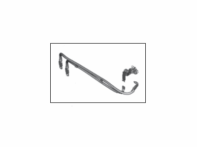BMW 61-11-2-350-822 Plus Pole Battery Cable