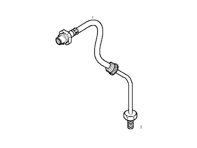 BMW 34-30-6-774-341 Brake Hose, Left