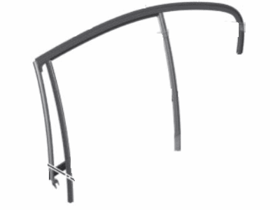 BMW 51-35-7-258-327 Window Guide, Left Rear Door