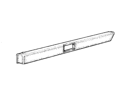 BMW 51-42-1-874-265 Door Lining Top Rear Left