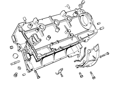 BMW 11-11-1-316-993 Gasket Set Engine Block Asbesto Free