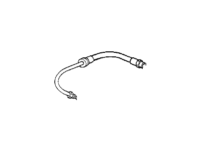 BMW 21-52-6-753-766 Clutch Pressure Hose