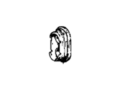 BMW 64-11-1-370-809 Rubber Grommet