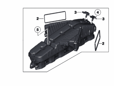 BMW 11-61-7-564-710 Intake Manifold System