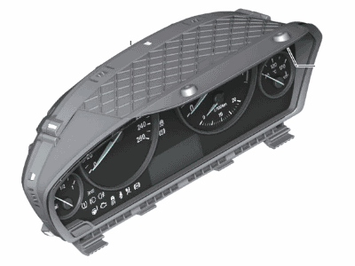 BMW 62-10-8-718-287 INSTRUMENT CLUSTER