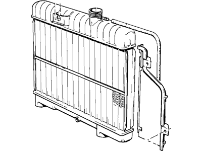 BMW 17-11-1-709-336 Radiator