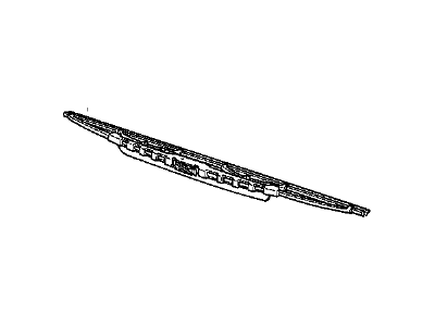 BMW 61-61-8-353-289 Wiper Blade Left / Driver Side