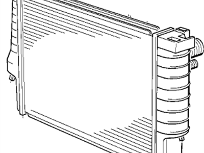 BMW 17-11-2-242-138 Radiator