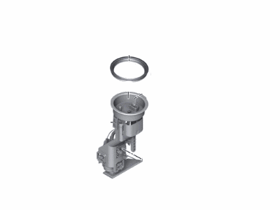 BMW 16-11-6-755-043 Fuel Pump, Right