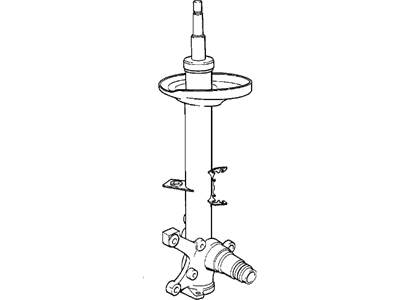 BMW 31-31-1-138-498 Right Front Spring Strut