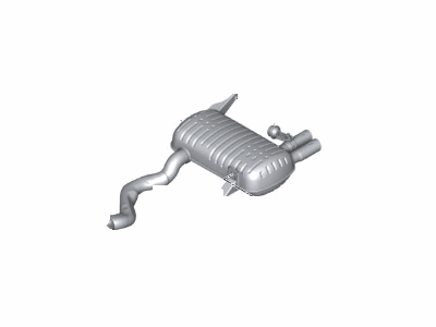 BMW 18-30-7-647-129 Muffler