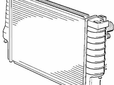 BMW 17-11-1-702-453 Radiator