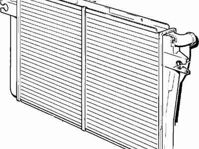 BMW 17-11-1-712-448 Transmission Oil Cooler Radiator