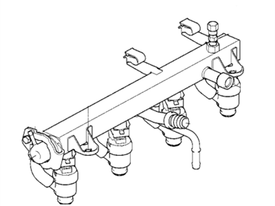 BMW 13-53-1-739-618 Distribution Piece