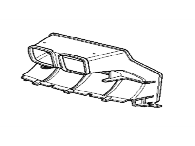 BMW 51-71-1-940-932 Air Duct