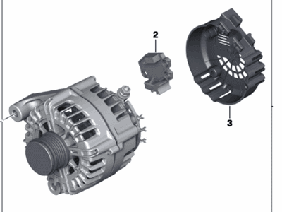 BMW 12-31-8-519-891 ALTERNATOR:123010