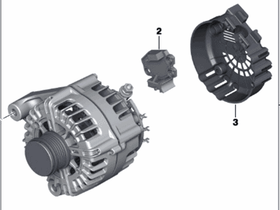 BMW 12-31-7-823-344 Exchange Alternator