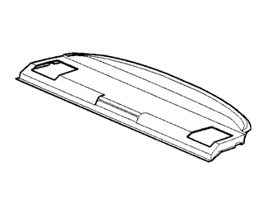BMW 51-46-8-183-443 Rear Window Shelf