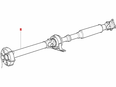 BMW 26-11-1-227-827 Five Speed Gearbox Drive Shaft Assembly