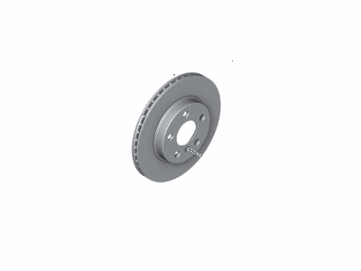 BMW 34-10-6-888-686 BRAKE DISC, VENTILATED