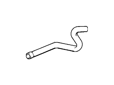 BMW 11-53-1-312-817 Heater Return Hose