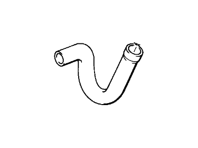BMW 11-53-1-312-735 Lower Radiator Hose