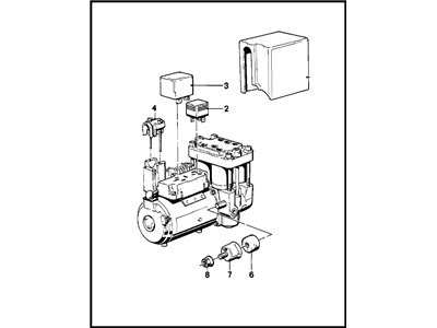 BMW 34-51-1-155-051 Hydraulic Unit