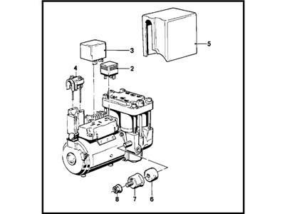 BMW 34-51-1-154-995 Hydraulic Unit