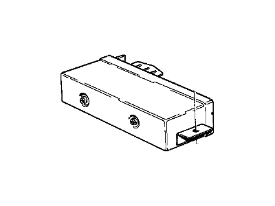 BMW 34-52-1-154-998 Abs Control Unit