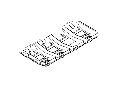 BMW 11-13-7-502-668 Oil Deflector