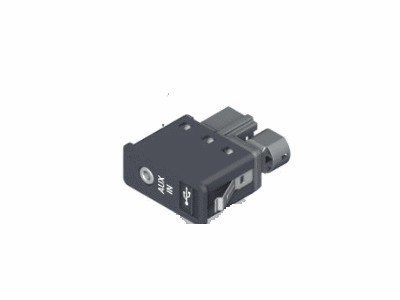 BMW 84-10-9-237-654 Usb/Aux-In Jack, Switchable