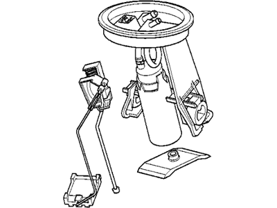 BMW 16-14-1-182-842 Fuel Pump, Right