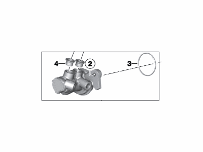 BMW 34-33-6-851-093 Brake Master Cylinder