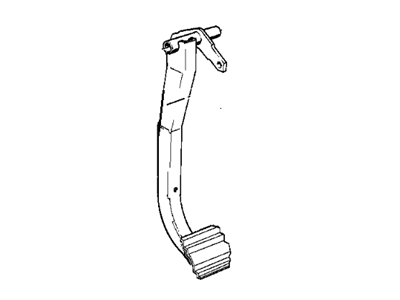 BMW 35-31-1-154-737 Clutch Pedal