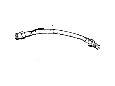 BMW 34-32-1-159-881 Brake Hose Rear