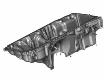 BMW 11-13-8-515-773 Oil Pan