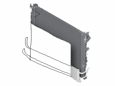 BMW 17-11-8-476-010 Radiator