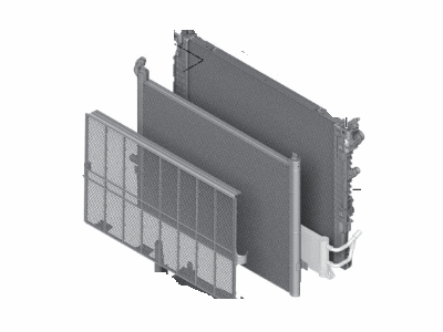 BMW 17-11-8-743-667 Radiator
